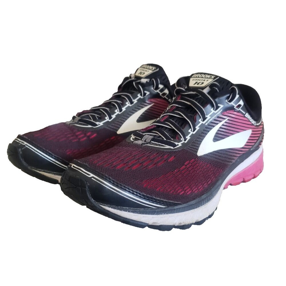 Brooks Women's Ghost 10 1202461B067 Pink Running Shoes Sneakers Size 10B Medium‎